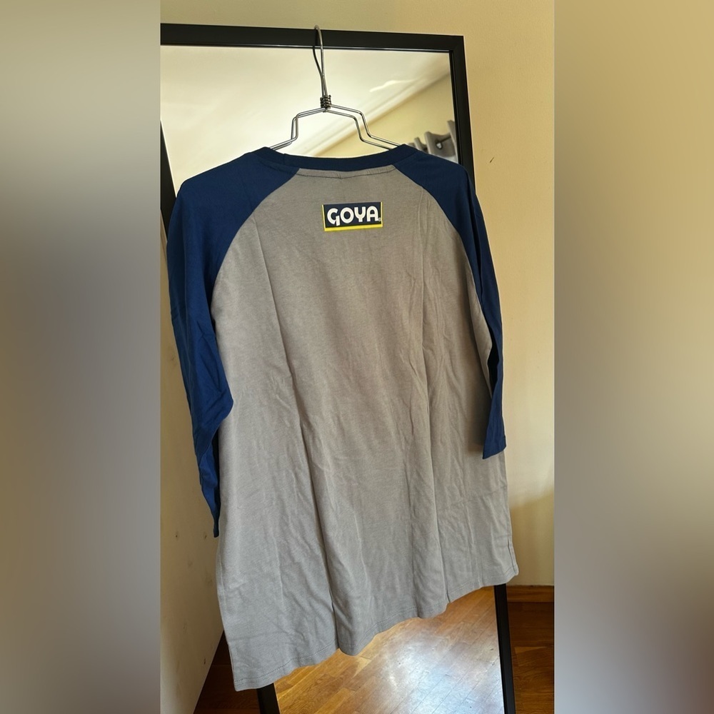 Promotional Stadium Giveaway NY Mets Blue and Gray LGM Mets 3/4 sleeve Tee - Picture 3 of 3